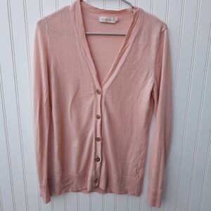 Tory Burch Pink Cardigan Sweater